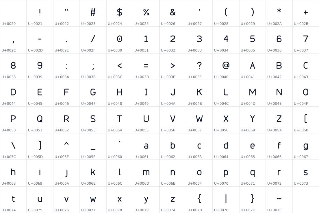 All 95 characters in Arcply Arc