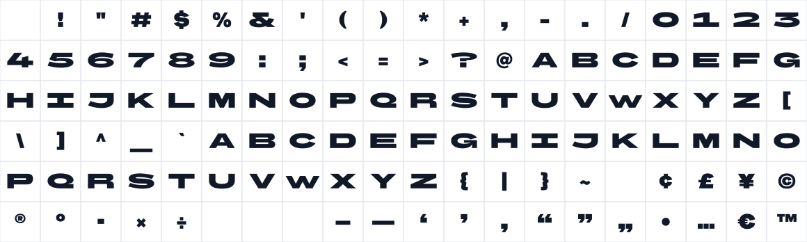The first characters in BBH Sans Bartle