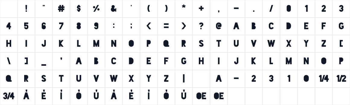 The first characters in Blackout Midnight