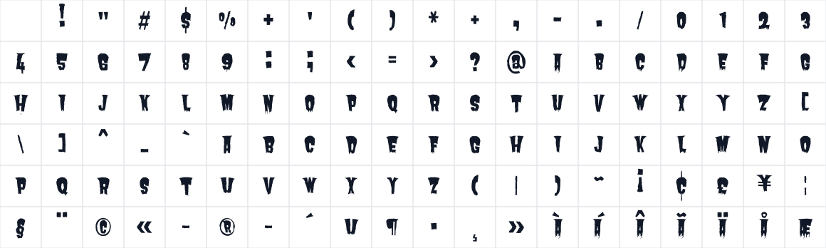 The first characters in Butcherman