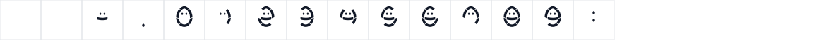 The first characters in DSEG7 SEGG CHAN