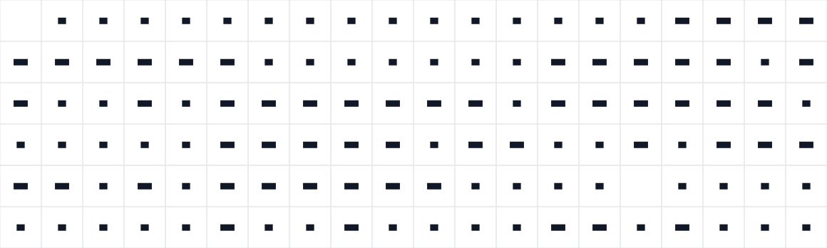 The first characters in Flow Block