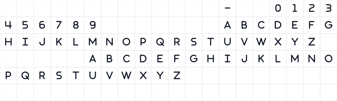 The first characters in Font Awesome 7 Brands