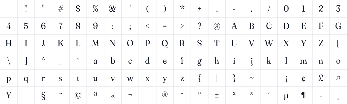 The first characters in Fraunces 144pt Soft