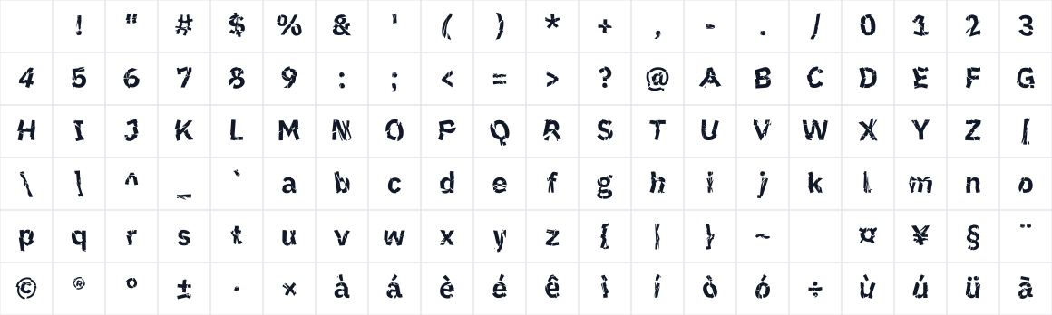 The first characters in Howl Shattered Grotesque