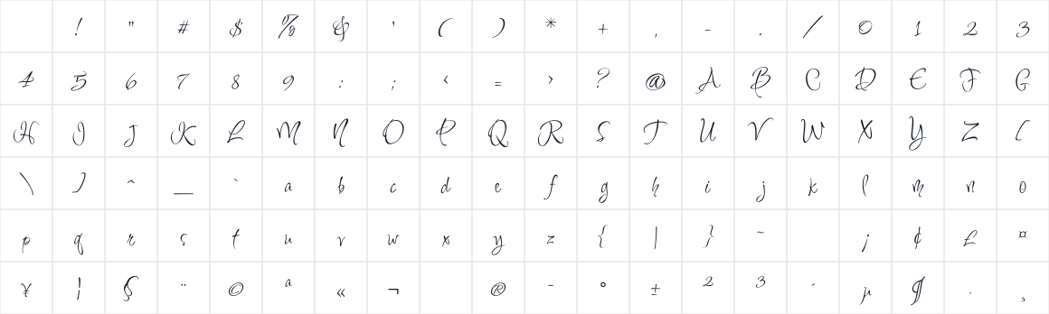 The first characters in Inspiration