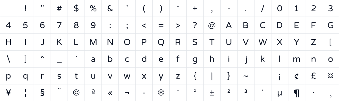 The first characters in jf-openhuninn-2.1