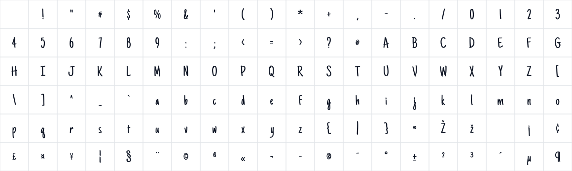 The first characters in Just Another Hand