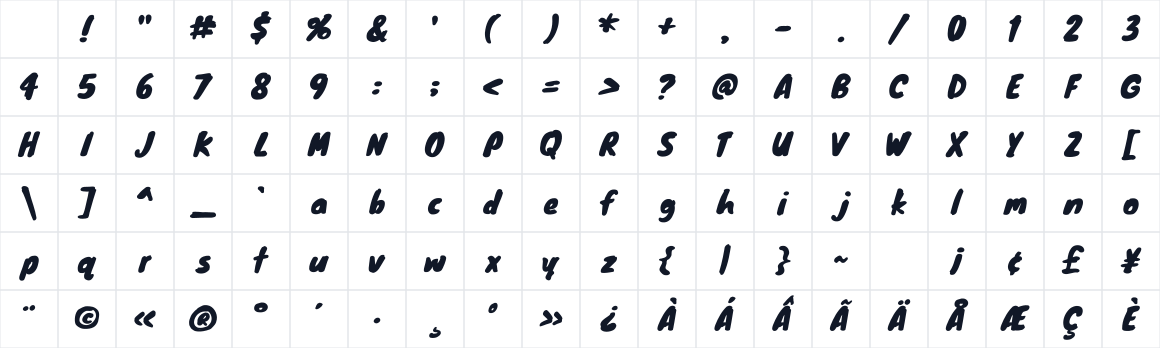 The first characters in Knewave