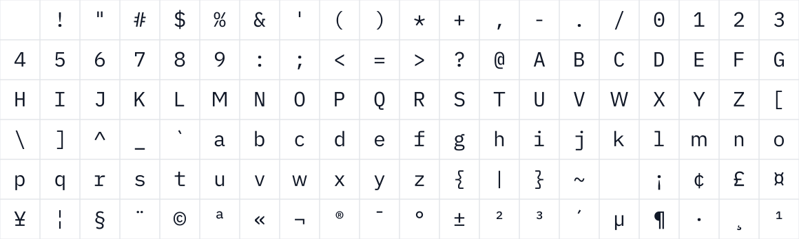 The first characters in Lilex Duo
