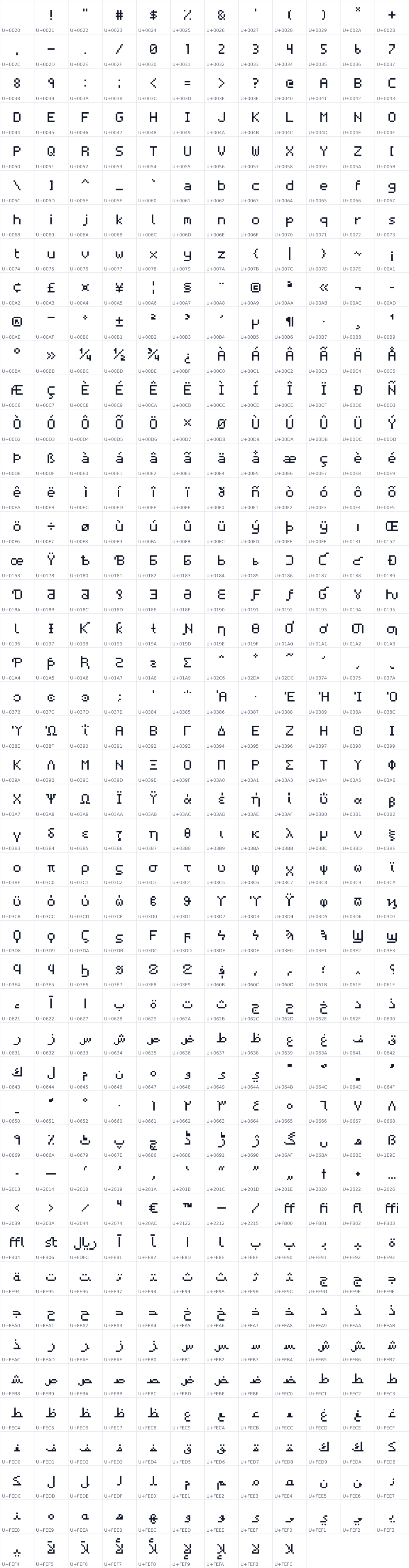 All 549 characters in Lixeld