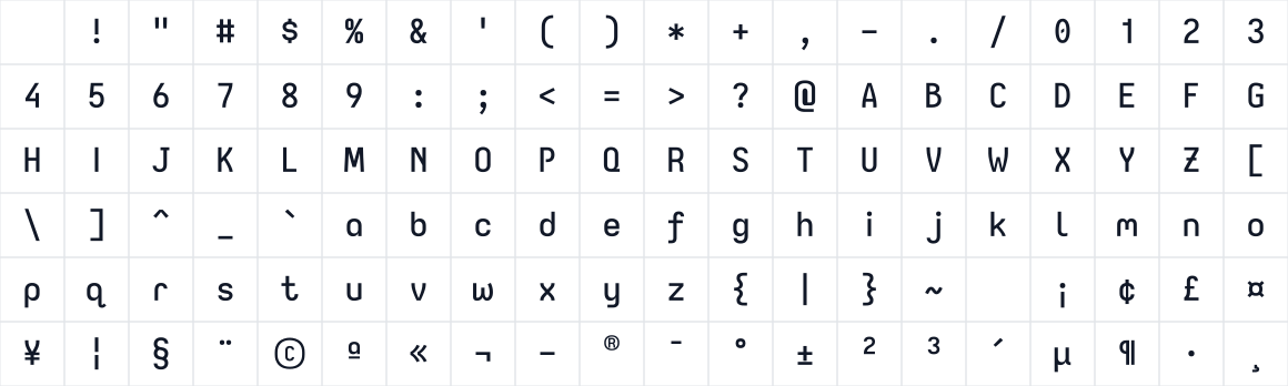 The first characters in Mazer