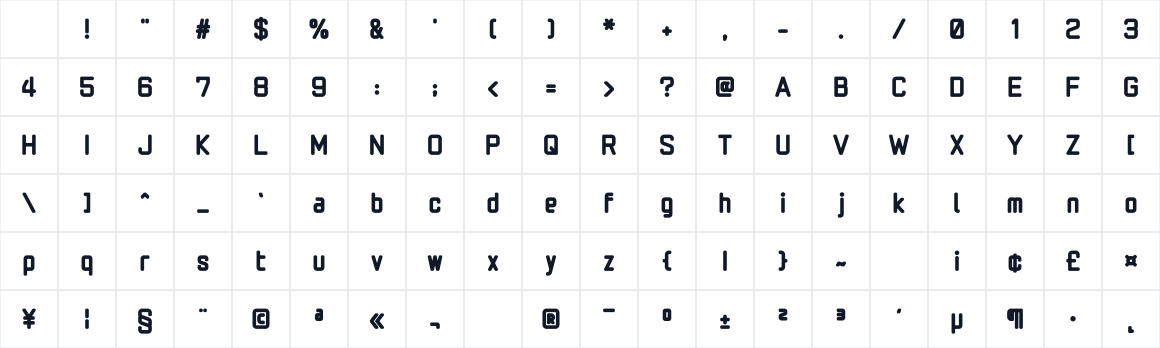 The first characters in Monomaniac One