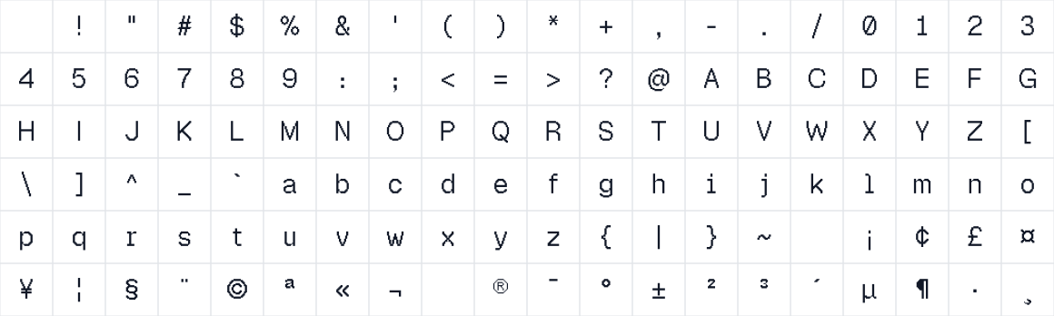 The first characters in Namche Shadow Pixel Square