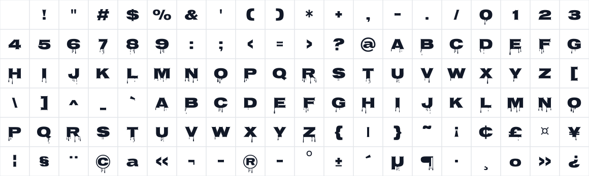 The first characters in Nosifer