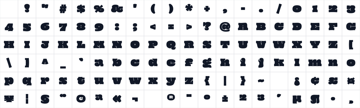 The first characters in Oi