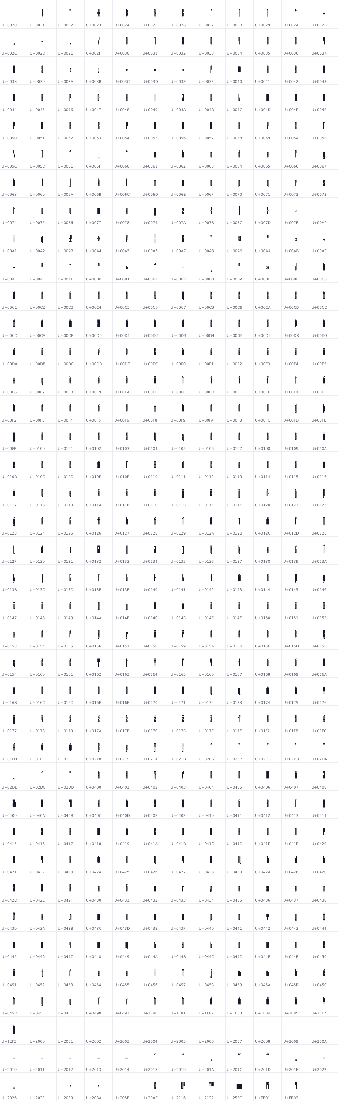 All 467 characters in Outward