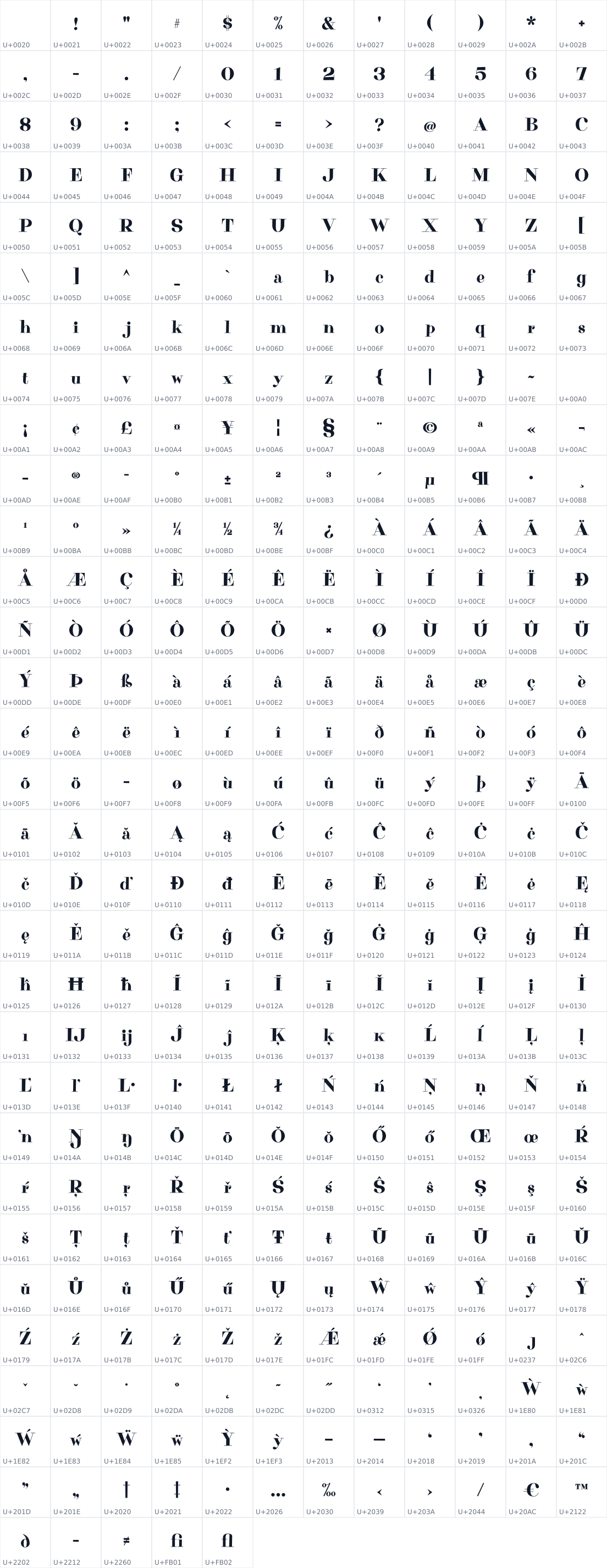 All 365 characters in Purple Purse