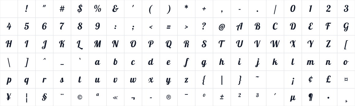 The first characters in Pushster