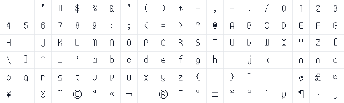 The first characters in QiuYeYuanTi 16