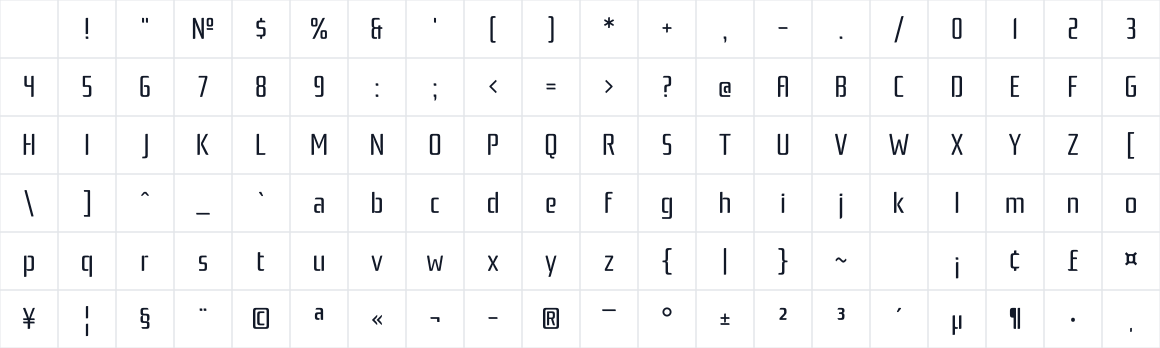 The first characters in Rationale