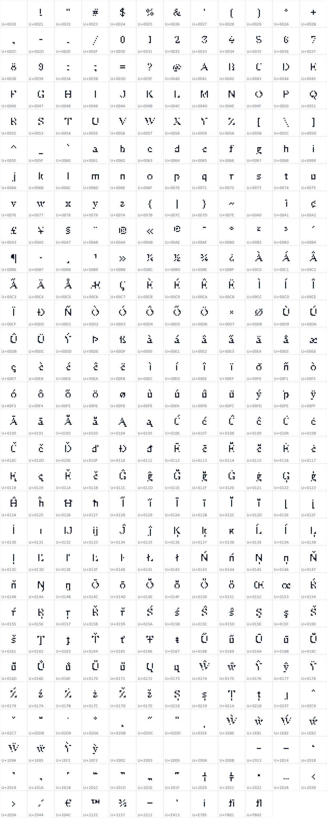 All 358 characters in Redaction 100