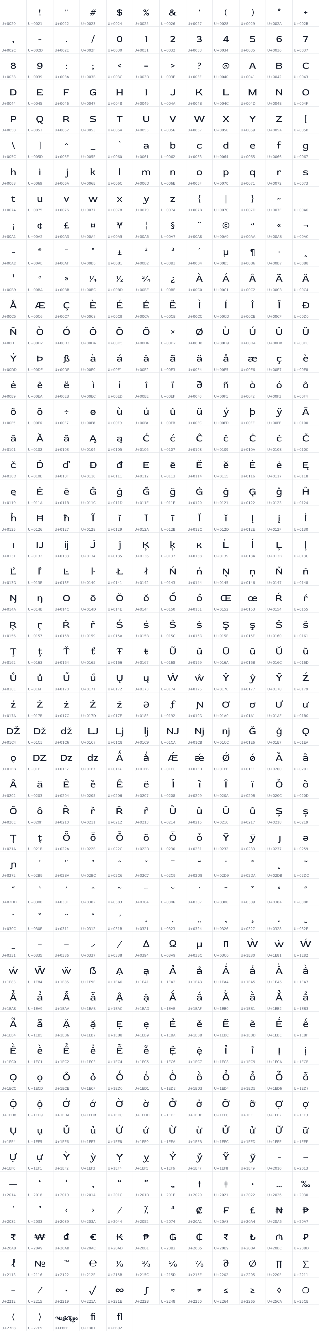 All 593 characters in Red Rose