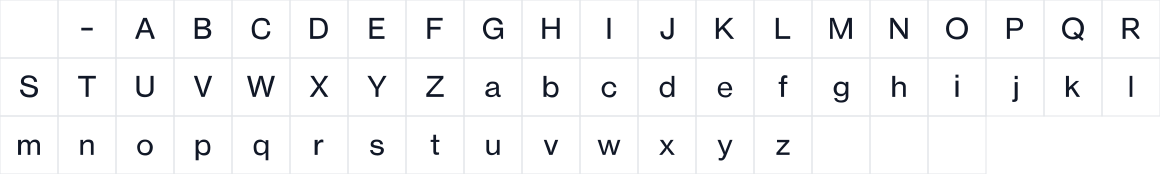 The first characters in Ren