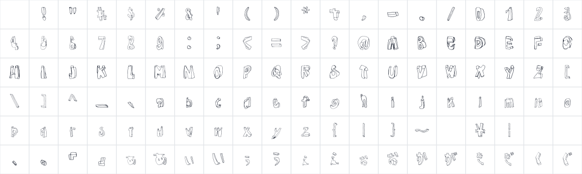 The first characters in Rock 3D