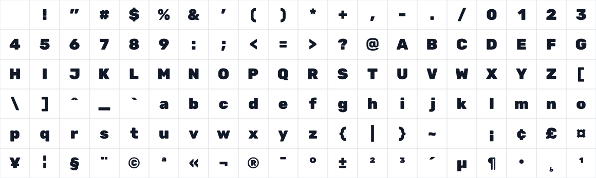 The first characters in Rubik One