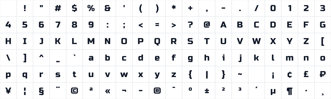 The first characters in Russo One