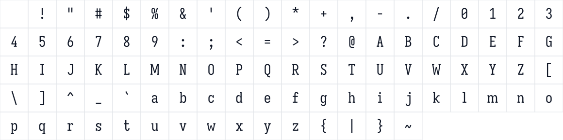 The first characters in Sevka Slab