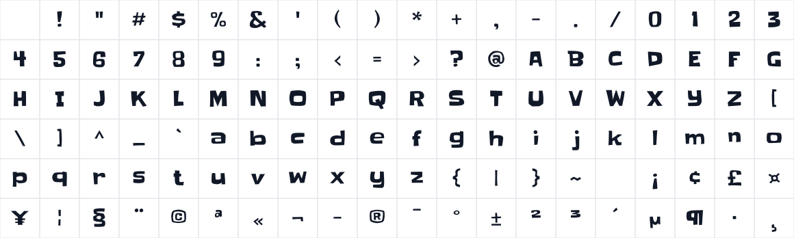 The first characters in Slackey