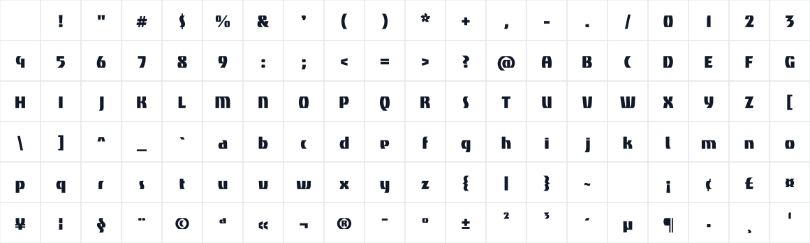 The first characters in Tac One