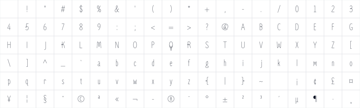 The first characters in Zen Loop