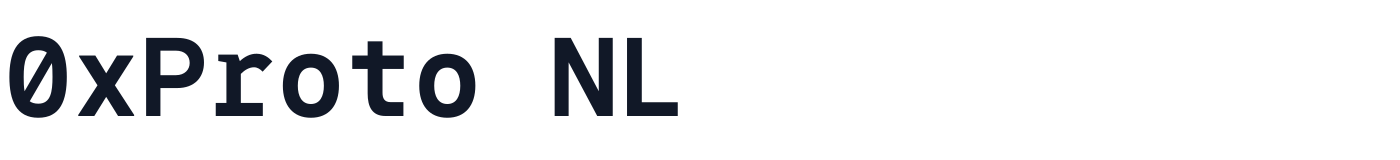 0xProto NL — 0xProto-Bold-NL.otf
