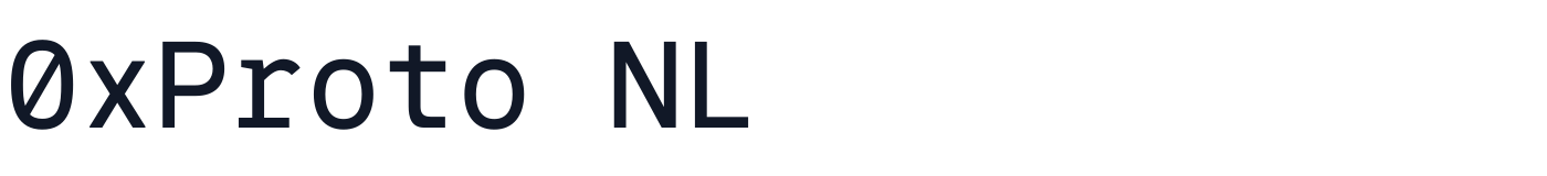 0xProto NL — 0xProto-Regular-NL.otf