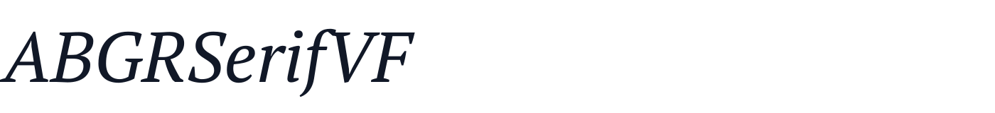 ABGRSerifVF — ABGRSerif-Italic-VF.otf