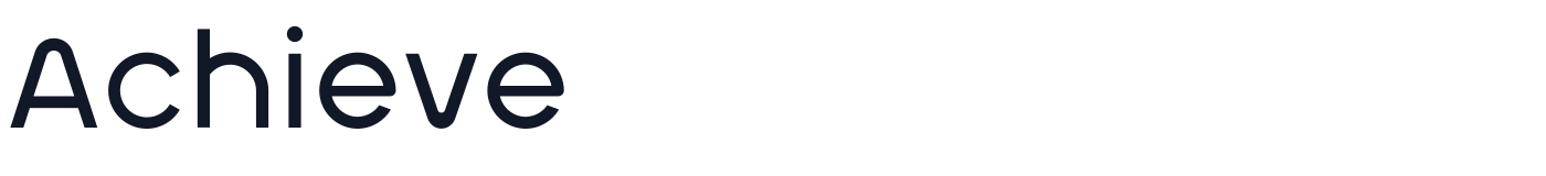 Achieve — Achieve-Medium.otf