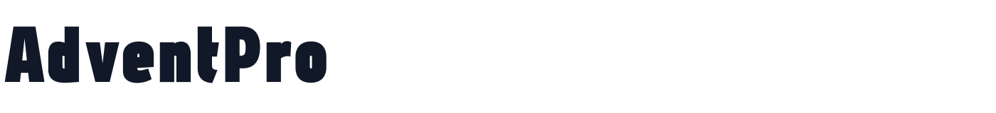 AdventPro — AdventPro-Black.otf