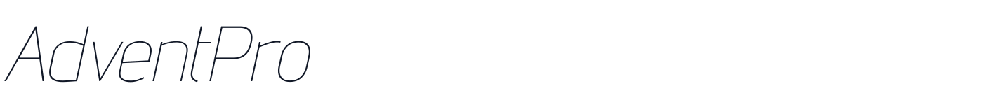 AdventPro — adventpro-wght-preital-VF.ttf