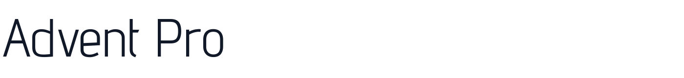Advent Pro — AdventPro[wdth,wght].ttf