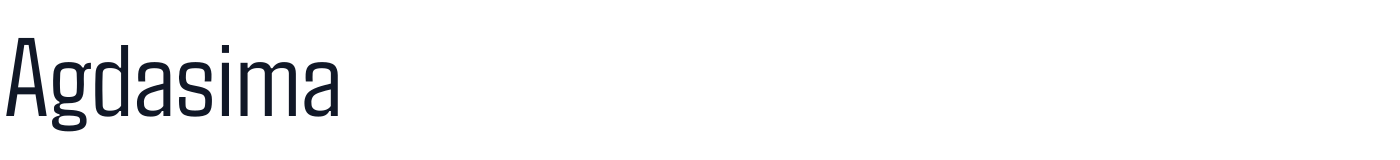 Agdasima — Agdasima-Regular.ttf