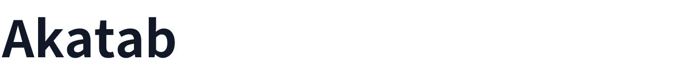 Akatab — Akatab-ExtraBold.ttf