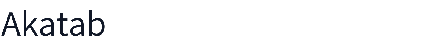 Akatab — Akatab-Regular.ttf