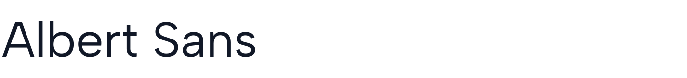 Albert Sans — AlbertSans[wght].ttf