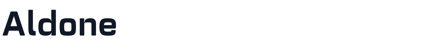 Aldone — Aldone-Bold.otf
