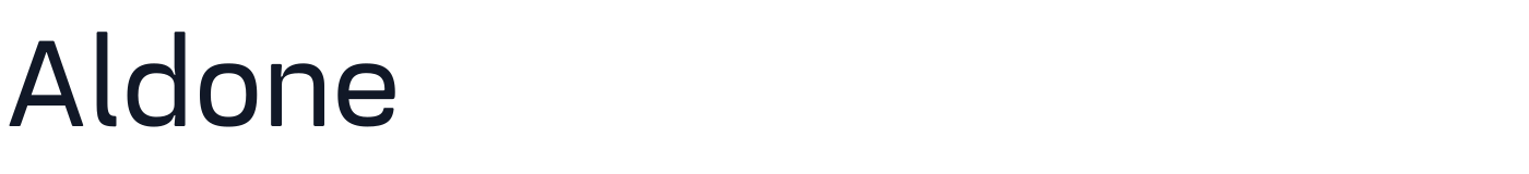 Aldone — Aldone-Medium.otf