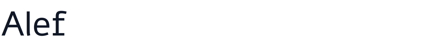 Alef — Alef-Regular.ttf