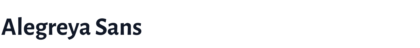 Alegreya Sans — AlegreyaSans-Bold.ttf